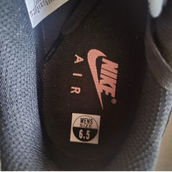 Nike Air Force 1 '07 LX Black  Red Stardust  Size 6.5M/8W - Preloved, CLEAN - Picture 6 of 13